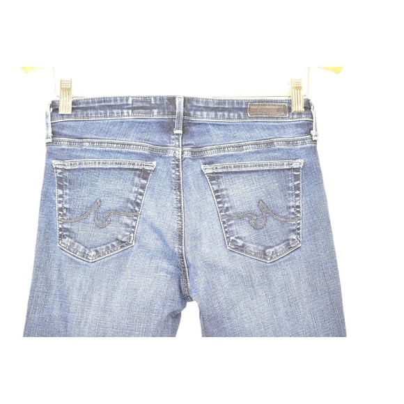 Adriano Goldschmied AG The Stilt Cigarette Leg Jeans Size 27 Low Rise Ankle Blue - Picture 7 of 13